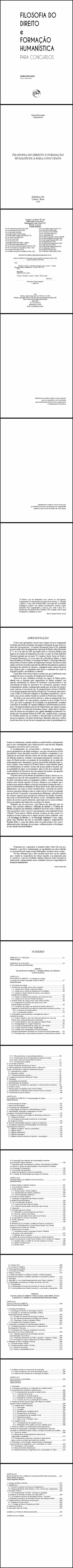 FILOSOFIA DO DIREITO E FORMAÇÃO HUMANÍSTICA PARA CONCURSOS